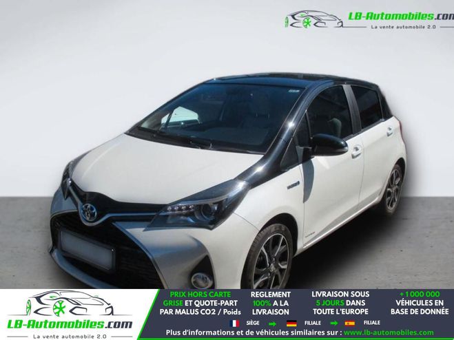 Toyota Yaris HYBRIDE 100ch Blanc M�tallique de 2016