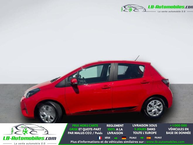 Toyota Yaris 70 VVT-i BVM Rouge de 2019