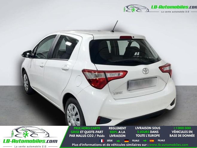 Toyota Yaris 70 VVT-i BVM Blanc de 2018