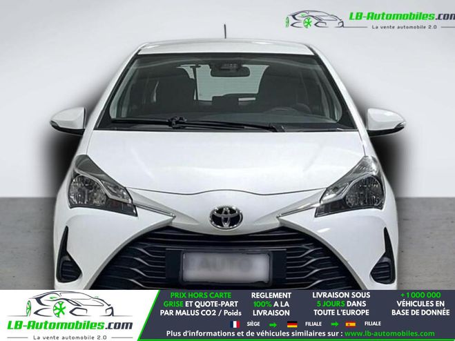 Toyota Yaris 70 VVT-i BVM Blanc de 2018