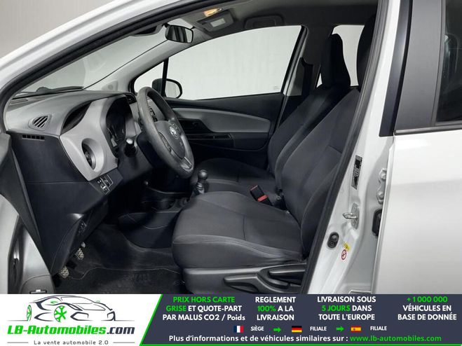 Toyota Yaris 70 VVT-i BVM Blanc de 2018