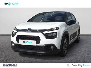  Voir d&eacute;tails -Citroen C3 C3 BlueHDi 100 S&S BVM6 Shine Business 5 &agrave; Rodez (12)