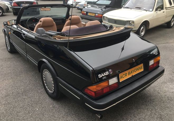 Saab 900 CABRIOLET CLASSIC 2.0 i 16 S Noir de 1991