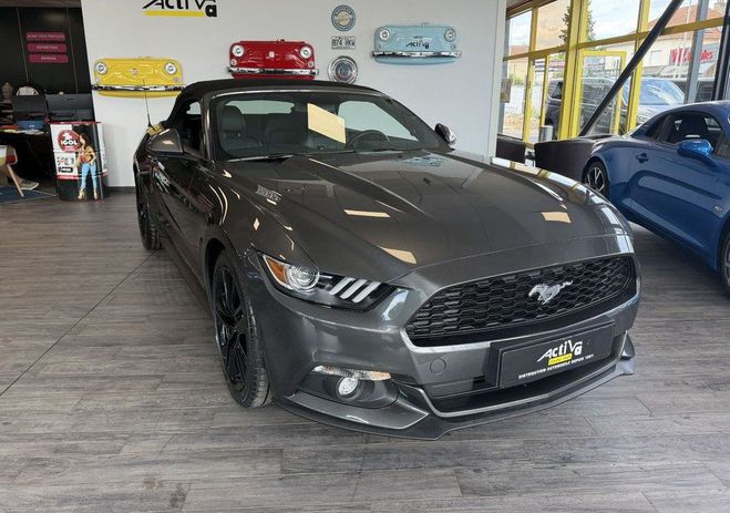 Ford Mustang Cabriolet 2,3L Ecoboost 317Ch BVA Malus  Gris de 2017