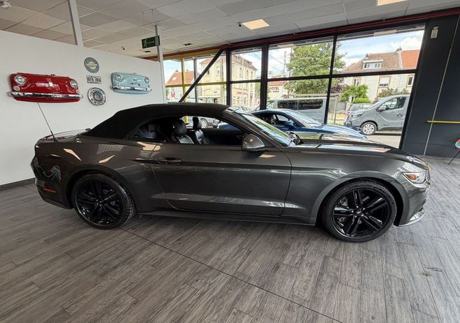 Ford Mustang Cabriolet 2,3L Ecoboost 317Ch BVA Malus  Gris de 2017