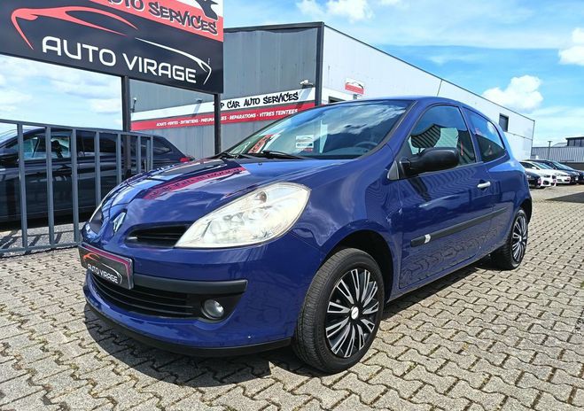 Renault Clio 3 1.2 16v 75ch 102500 kms Garantie 12m Bleu de 2007