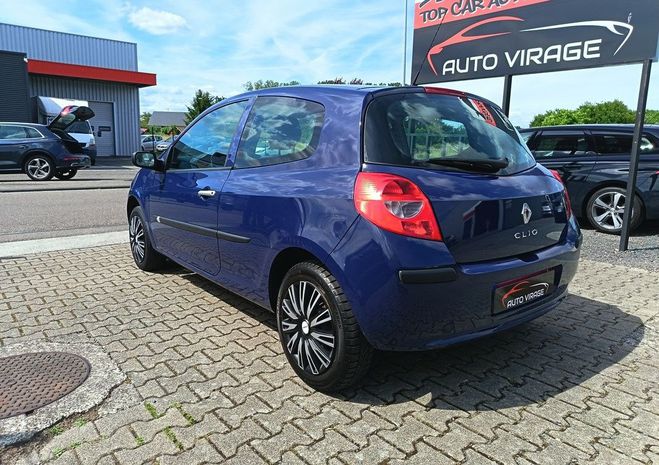 Renault Clio 3 1.2 16v 75ch 102500 kms Garantie 12m Bleu de 2007