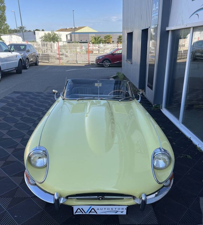 Jaguar E-Type E cabriolet 4.2l s�rie 1.5 JAUNE de 1968