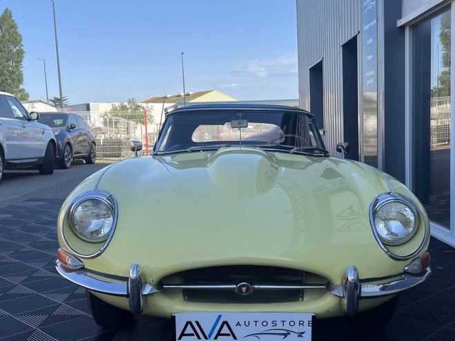 Jaguar E-Type E cabriolet 4.2l s�rie 1.5 JAUNE de 1968