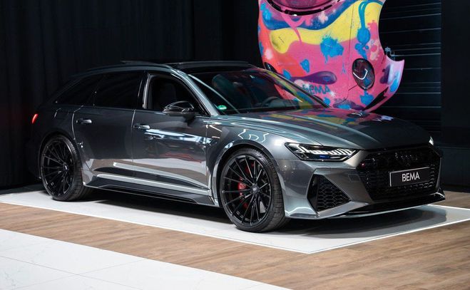 Audi RS6 C8 Avant 600cv | Malus pay� �chappement  Gris de 2020