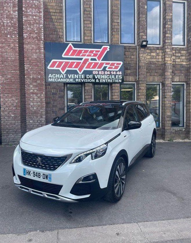 Peugeot 5008 Full Options ? Toit ouvrant Son Focal Si Blanc de 2021