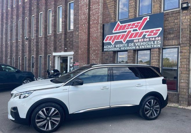 Peugeot 5008 Full Options ? Toit ouvrant Son Focal Si Blanc de 2021