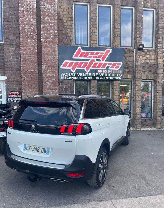 Peugeot 5008 Full Options ? Toit ouvrant Son Focal Si Blanc de 2021