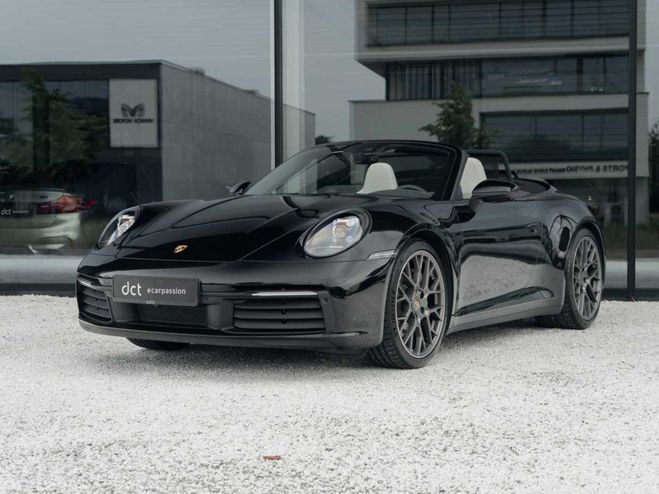 Porsche 911 992 Cabrio SportChrono 360� Sportexhaust Noir Deepblack Metallic de 
