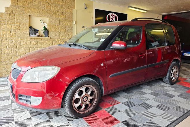 Skoda Roomster 1.6i - 16V BOITE AUTO SANS CT Rouge Clair de 2007