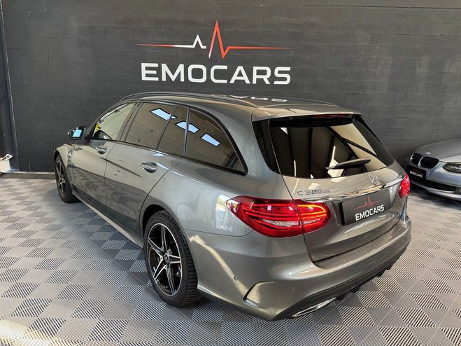 Mercedes Classe C 300 DE SHOOTING BREAK 306CV AMG LINE 9G- Gris de 2021