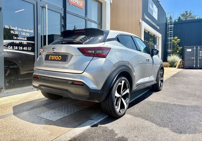 Nissan Juke 1.0 DIG-T 117CH TEKNA CARPLAY CAM�RA 360 Gris de 2021