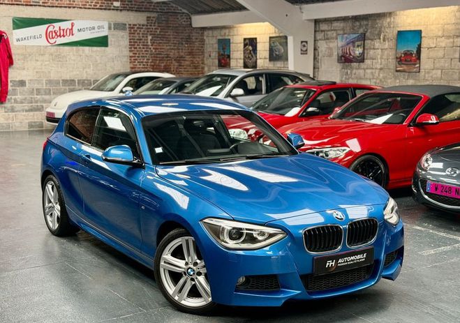 BMW Serie 1 125i M Sport 2.0L 218 ch Premi�re main B Bleu de 2014