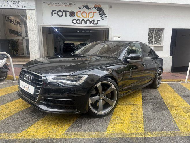 Audi A6 3.0 BITDI 313CH S LINE QUATTRO TIPTRONIC Noir de 2012