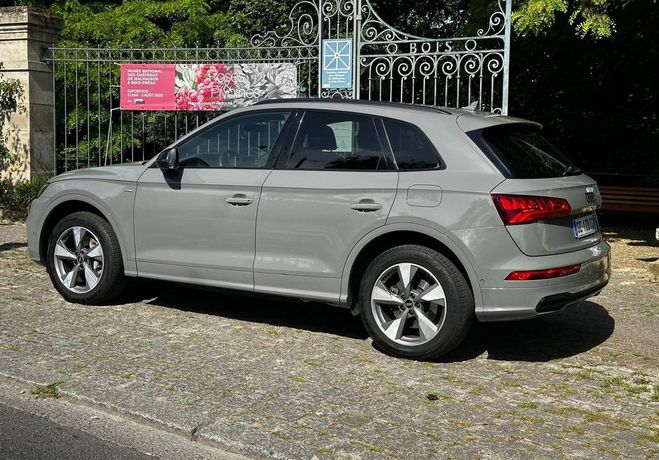 Audi Q5 ii 50 tfsie 299 quattro s line tronic 7  Gris de 2020