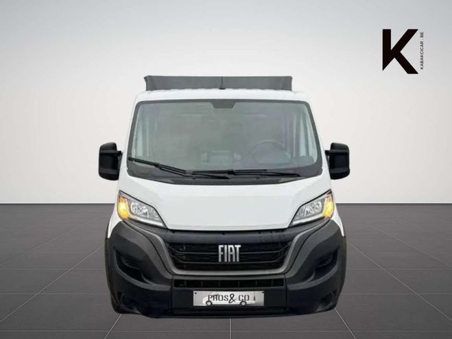 Fiat Ducato 7 PLACES- CAISSE BACHE- TVA RECUPERABLE- Blanc M�tallis� de 