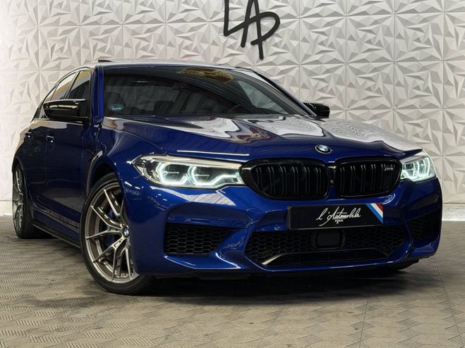 BMW M5 F90 600cv - Marina Bay / int�rieur Blanc BLEU de 2018