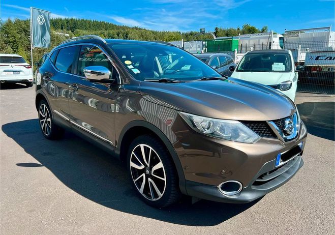 Nissan Qashqai 1.6 dCi 130 ch TEKNA+ TOIT PANO CUIR Marron de 2017