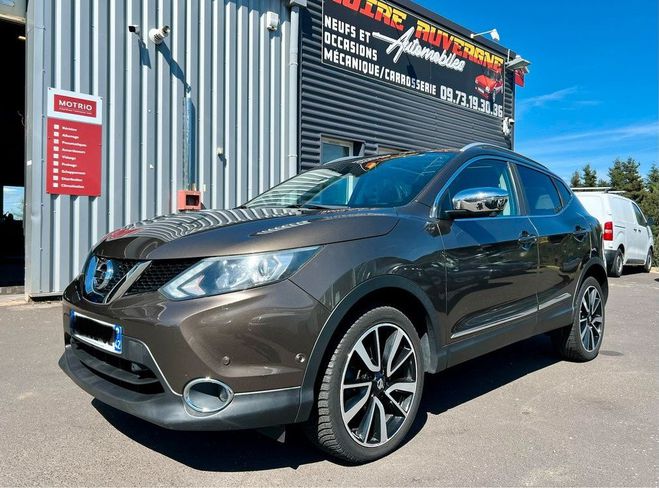 Nissan Qashqai 1.6 dCi 130 ch TEKNA+ TOIT PANO CUIR Marron de 2017