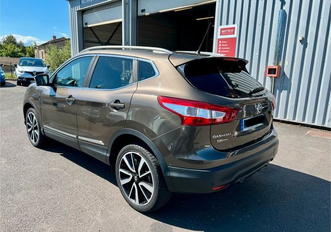 Nissan Qashqai 1.6 dCi 130 ch TEKNA+ TOIT PANO CUIR Marron de 2017
