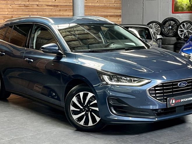 Ford Focus 1.0 Flexifuel mHEV 125ch Titanium Style Bleu de 2023