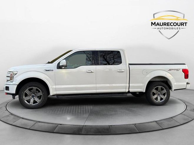 Ford F150 V8 5.0 FLEXFUEL CREWCAB LARIAT Blanc de 2019