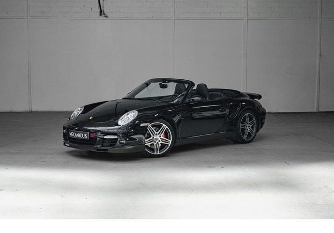 Porsche 911 Cabriolet 3.6i Turbo TYPE 997 Noir de 2009