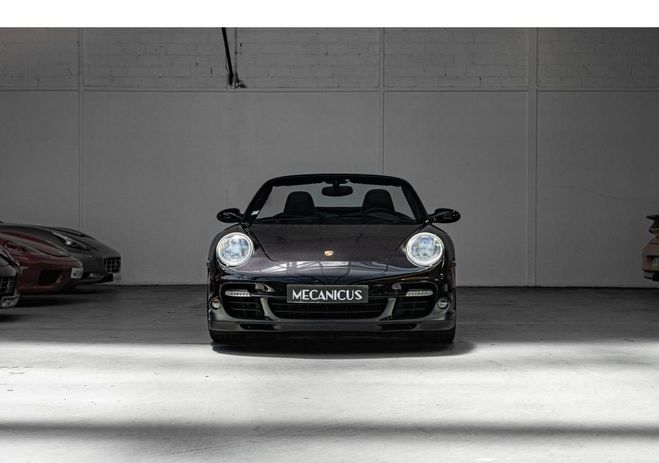 Porsche 911 Cabriolet 3.6i Turbo TYPE 997 Noir de 2009