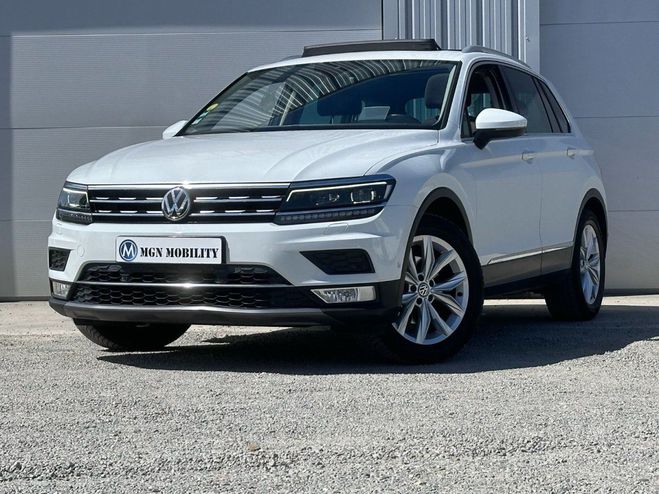Volkswagen Tiguan CARAT EDITION 2.0 TDI 150 BLANC PUR de 2017