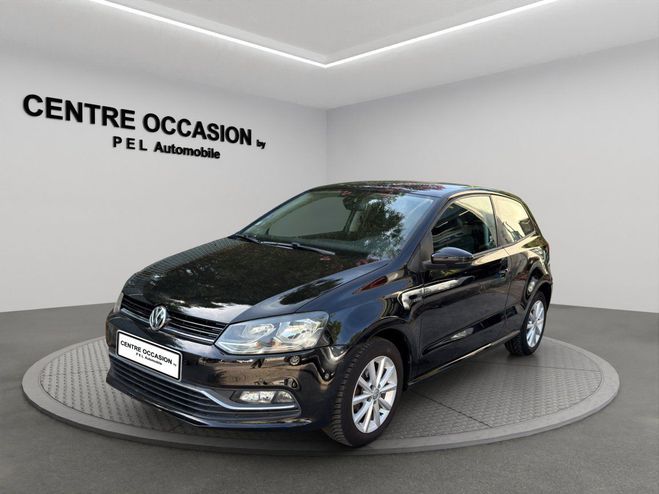 Volkswagen Polo 1.2 TSI 90 Confortline -1�re Main- Noir de 2015