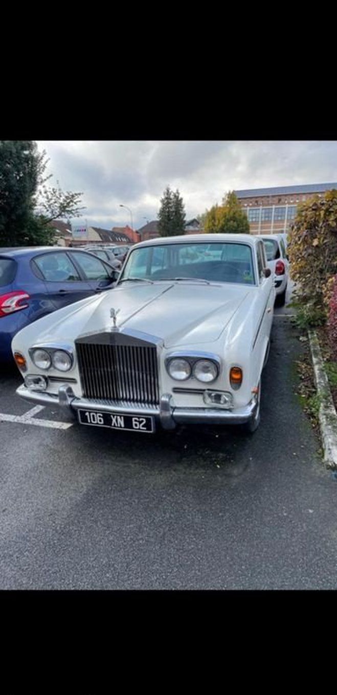 Rolls royce Silver Shadow 1969 Volant � gauche Blanc de 1969