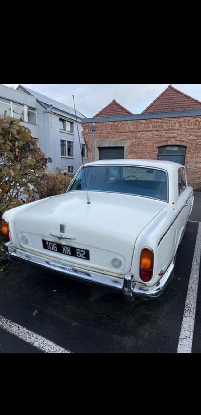 Rolls royce Silver Shadow 1969 Volant � gauche Blanc de 1969