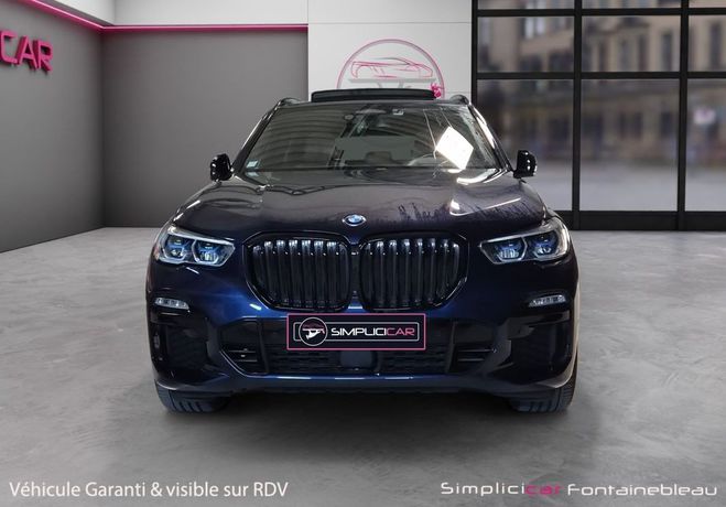 BMW X5 45E XD 394 M SPORT BA 286Ch Garantie 12  Bleu de 2020