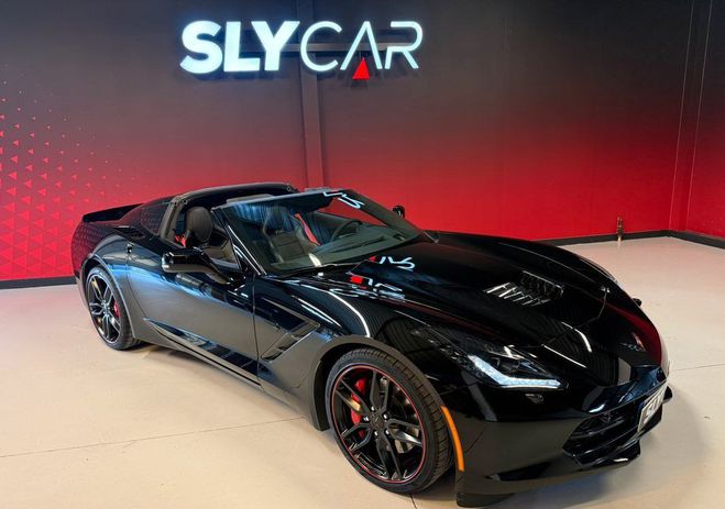 Chevrolet Corvette C7 Targa 6.2 V8 Red Edition Stingray 3LT Noir de 2018