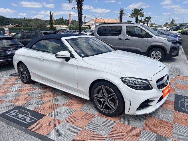 Mercedes Classe C CABRIOLET 1.5 EQ BOOST 184 9G-TRONIC AMG Blanc de 2018