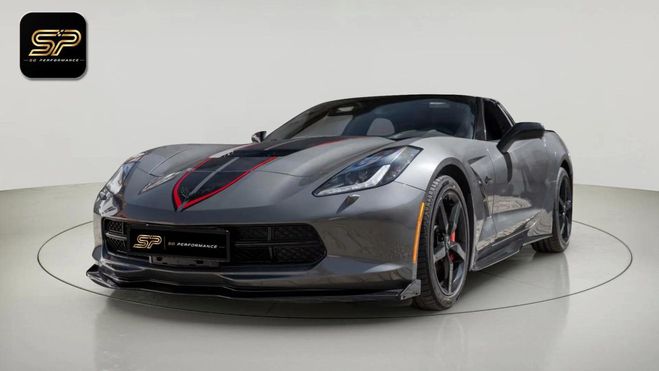 Chevrolet Corvette C6 6.2 V8 466 ch BVA * Head-Up Display * Gris de 2015