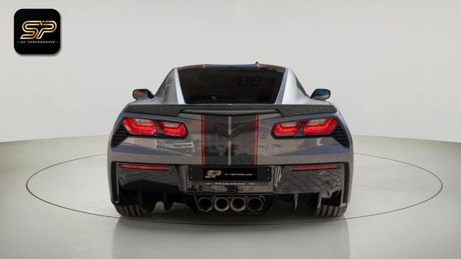Chevrolet Corvette C6 6.2 V8 466 ch BVA * Head-Up Display * Gris de 2015