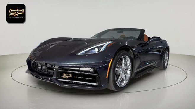 Chevrolet Corvette C7 Stingray Cabriolet 6.2 V8 466 ch BVA8 Noir de 2015
