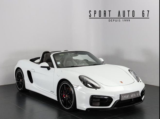 Porsche Boxster GTS Flat 6 3.4L Blanc Carrara de 2014