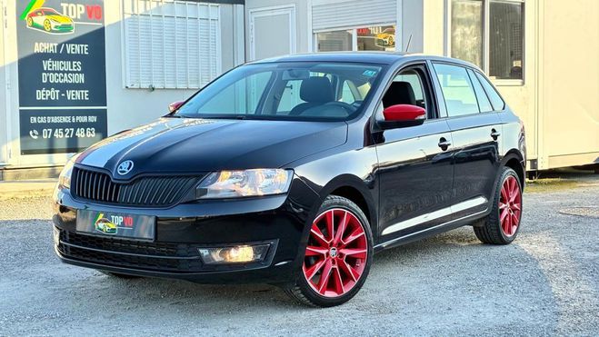 Skoda Rapid 1.2I 90CH Noir M�tallis� de 2016