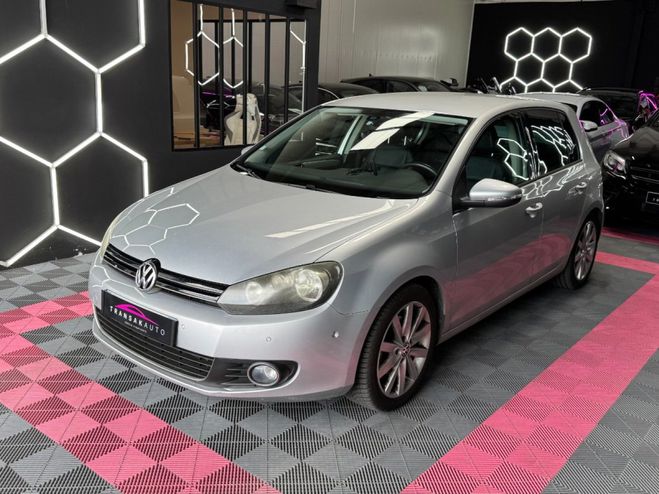 Volkswagen Golf 6 Carat DSG7 1.4 TSI 122 ch ~ Si�ges cui Gris de 2011