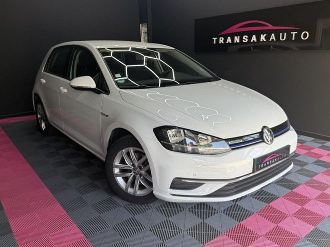 Volkswagen Golf VII 5P PHASE 2 1.4 TGI CNG 16V BLUEMOTIO Blanc de 2017
