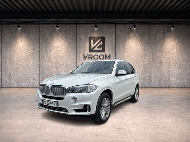BMW X5 xDrive 40d - BVA Sport Exclusive BLANC de 2015