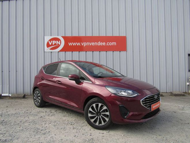 Ford Fiesta 1.0 EcoBoost Hybrid 125ch Titanium Busin Rouge Racing de 2024