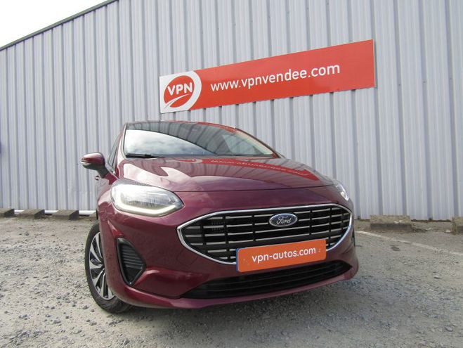 Ford Fiesta 1.0 EcoBoost Hybrid 125ch Titanium Busin Rouge Racing de 2024
